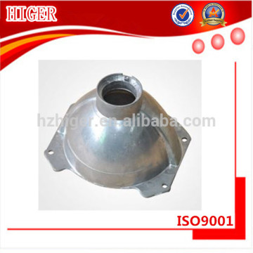 custom made aluminum die casting plastic street lamp cover